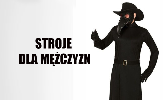 STROJE MĘSKIE