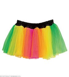 SPÓDNICA BALETNICY TUTU TĘCZOWA