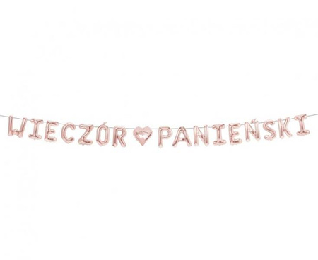 GIRLANDA PAPIEROWA WIECZÓR PANIEŃSKI 210 CM