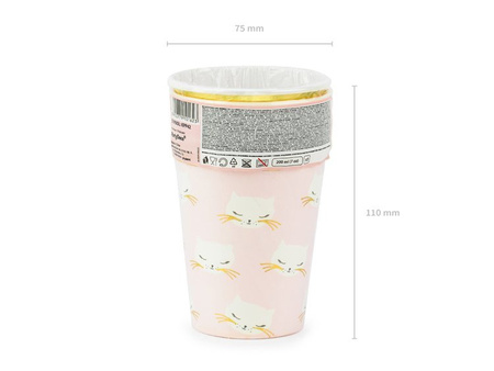 KUBECZKI PAPIEROWE KOTEK