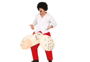 STRÓJ MĘSKI DMUCHANY SPODNIE Z PENISEM