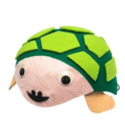 CZAPKA FILCOWA ŻÓŁW