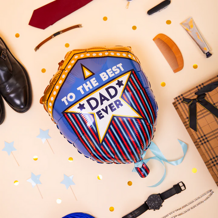 BALON FOLIOWY TO THE BEST DAD EVER 45X59 CM