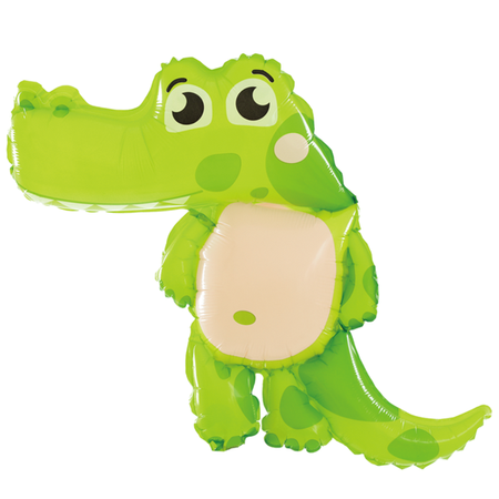 BALON FOLIOWY KROKODYLEK