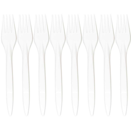 WIDELCE WIELORAZOWE BIAŁE 18 CM 8 SZT