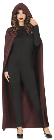 PELERYNA BORDOWO CZARNA 120 CM