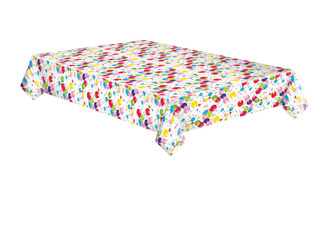 OBRUS PAPIEROWY KOLOROWE BALONY 120 X 180 CM