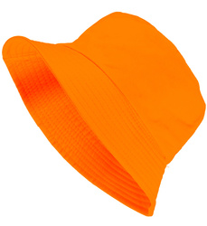 CZAPKA RETRO POMARAŃCZOWA BUCKET HAT NEON