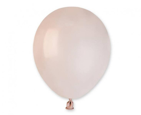 BALONY PASTELOWE JASNORÓŻOWE 13 CM 100 SZT 