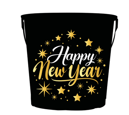 METALOWE WIADERKO DO NAPOJÓW NA SYLWESTRA