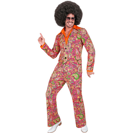 STRÓJ MĘSKI GROOVY RÓŻOWY ŁEZKI