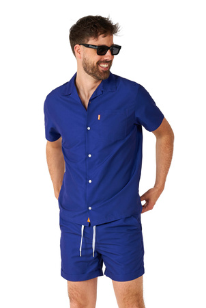 ZESTAW LETNI MĘSKI GRANATOWY OPPOSUITS