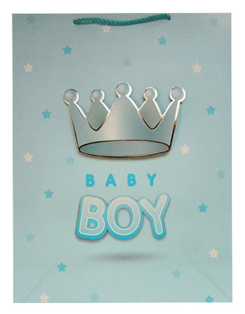 TORBA PREZENTOWA BABY BOY 31 X 40 X 12 CM
