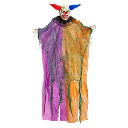 DEKORACJA SZTRASZNY KLAUN 66 CM CLOWN HALLOWEEN