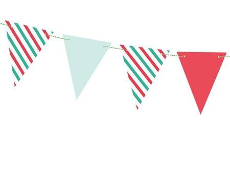 GIRLANDA MERRY CHRISTMAS FLAGIETKI