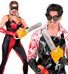 KRWAWA PIŁA 54 CM HALLOWEEN