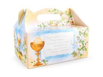 PUDEŁKA NA CIASTO KOMUNIJNE 10 szt.