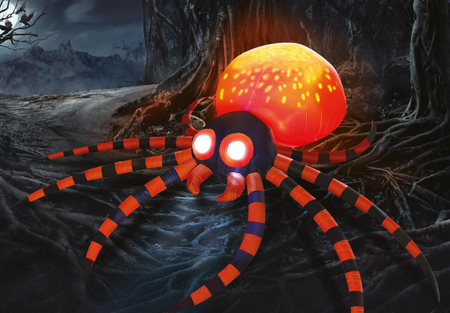 DMUCHANY PAJĄK DEKORACJA 180 X 120 CM HALLOWEEN