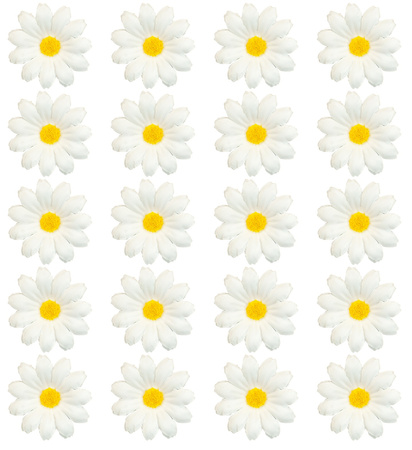 SZTUCZNE KWIATY BIAŁE 20 SZTUK