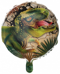 BALON FOLIOWY DINOZAUR 45 CM
