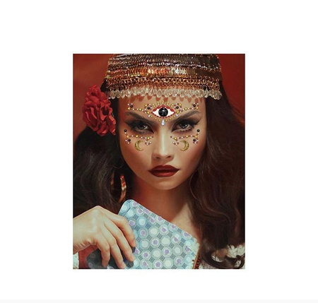 NAKLEJKI NA TWARZ KLEJNOTY