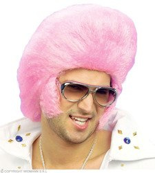 PERUKA ELVIS RÓŻOWA