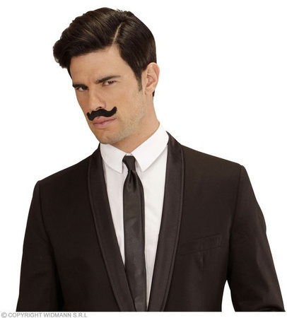 ZESTAW WĄSÓW CZARNY