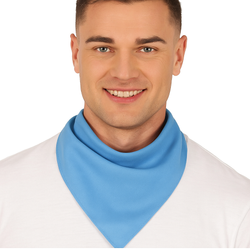 BANDANA JASNONIEBIESKA CHUSTA