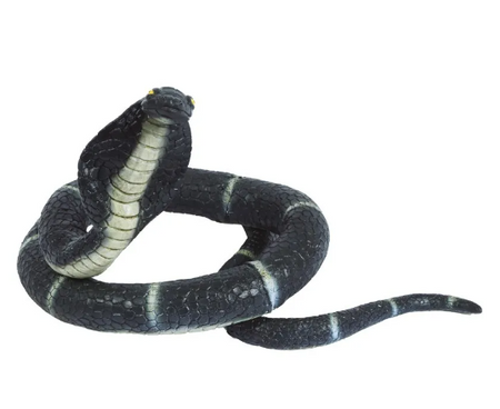 WĄŻ KOBRA SZARO-BIAŁY 150CM