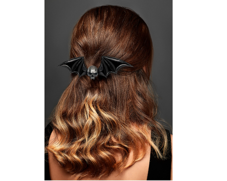 SPINKA DO WŁOSÓW 13 CM HALLOWEEN CZASZKA