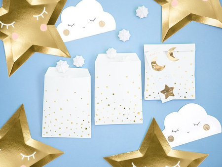 TOREBKI NA SŁODYCZE GWIAZDKI 6 szt