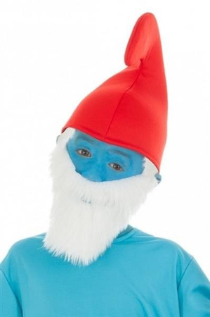CZAPKA PAPY SMERFA CZERWONA