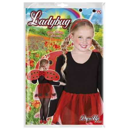 ZESTAW BIEDRONKI SPÓDNICZKA OPASKA SKRZYDŁA