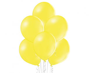 BALONY LATEKSOWE ŻÓŁTE YELLOW BELBAL 30 CM 100 SZT