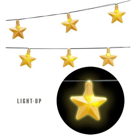 GIRLANDA ŚWIETLNA GWIAZDKI 2.5 M 