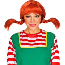 PERUKA URWIS RUDA WARKOCZE