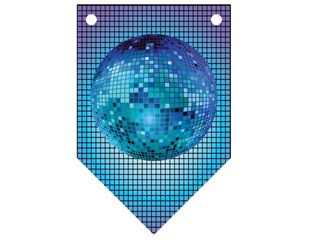 BANER FLAGI DISCO 5 M 