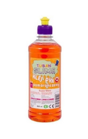 KLEJ PVA POMARAŃCZOWY SLIME 500 ML