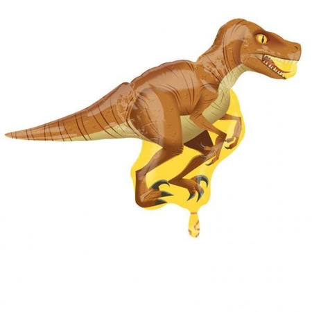 BALON FOLIOWY 101 x 71 cm DINOZAUR RAPTOR