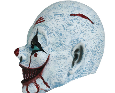 MASKA UŚMIECHNIĘTY KLAUN HALLOWEEN 
