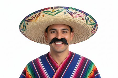 WĄSY MAKSYKAŃSKIE CZARNE 