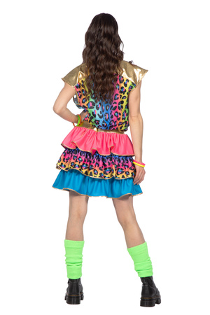 STRÓJ DAMSKI NEONOWY LAMPARD 