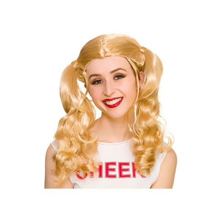 PERUKA CHEERLEADERKA BLOND