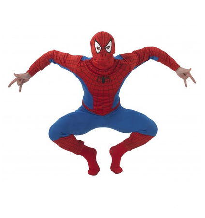 STRÓJ SPIDERMAN DELUXE LICENCJA