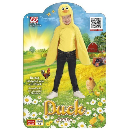 PELERYNA DZIECIĘCA KACZKA KACZUSZKA