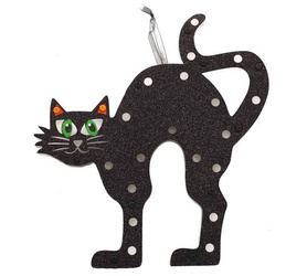 DEKORACJA ŚWIĘCĄCY KOTEK