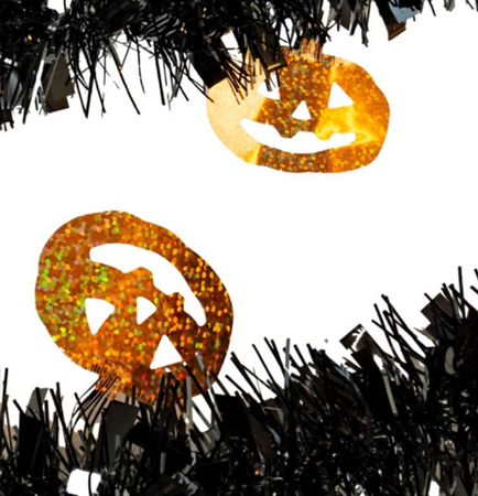 GIRLANDA W DYNIE CZARNA 3 M HALLOWEEN