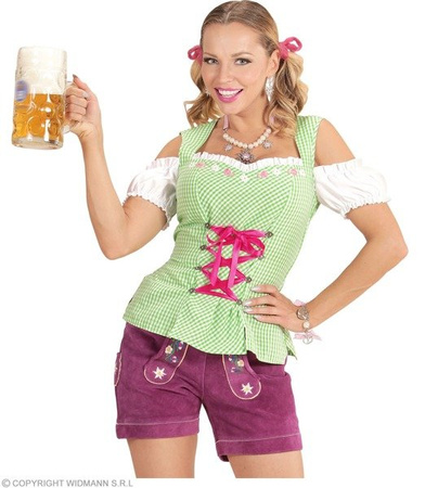 KOSZULA BAWARSKA ZIELONA