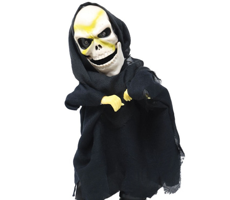 DEKORACJA INTERAKTYWNA TAŃCZĄCY SZKIELETOR 29 CM 