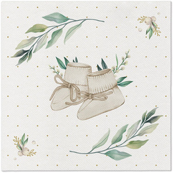 SERWETKI AIRLAID BUCIKI 40 X 40 CM 50 SZT.